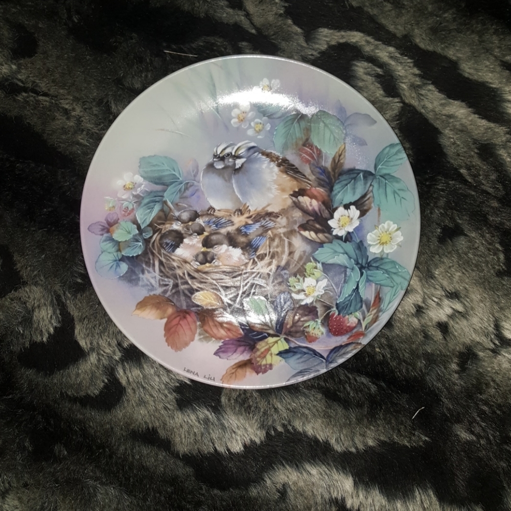 #3 plate Natures Poetry.  "Tender Lullaby"